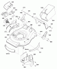 Murray MXMH850EX (881557) - 19" High Wheel Self Propelled Mower CE, 850E Series (2012) Ersatzteile Deck Group (881331_881334)