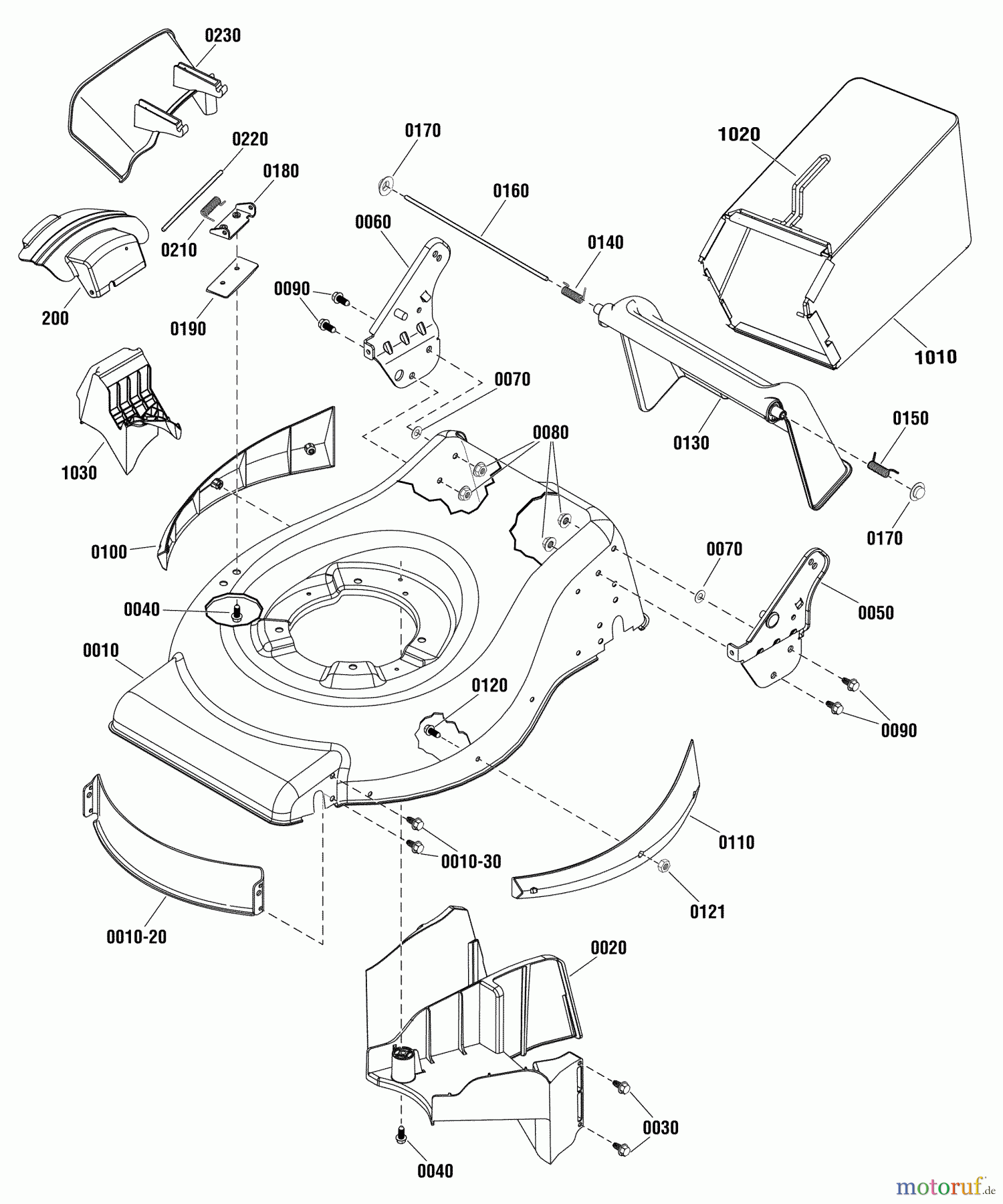 Murray Rasenmäher MXMU19675E (881560) - Murray 19