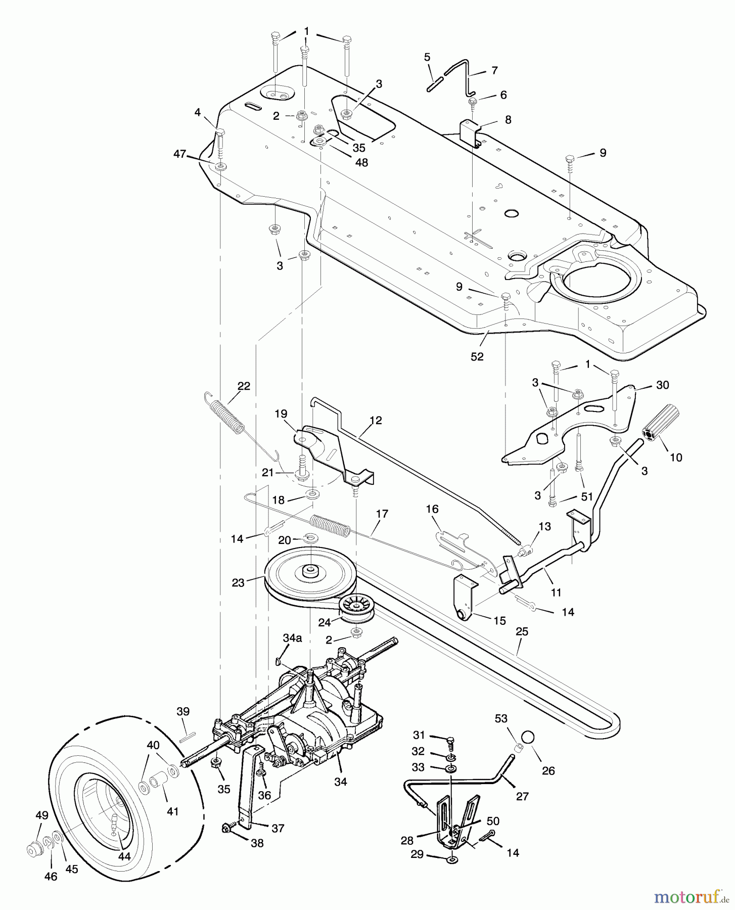 Murray Rasen- und Gartentraktoren 38711x96A - B&S/Murray 38