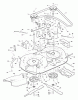 Murray 38711x96A - B&S/ 38" Lawn Tractor (1998) (Servistar) Ersatzteile Mower Housing