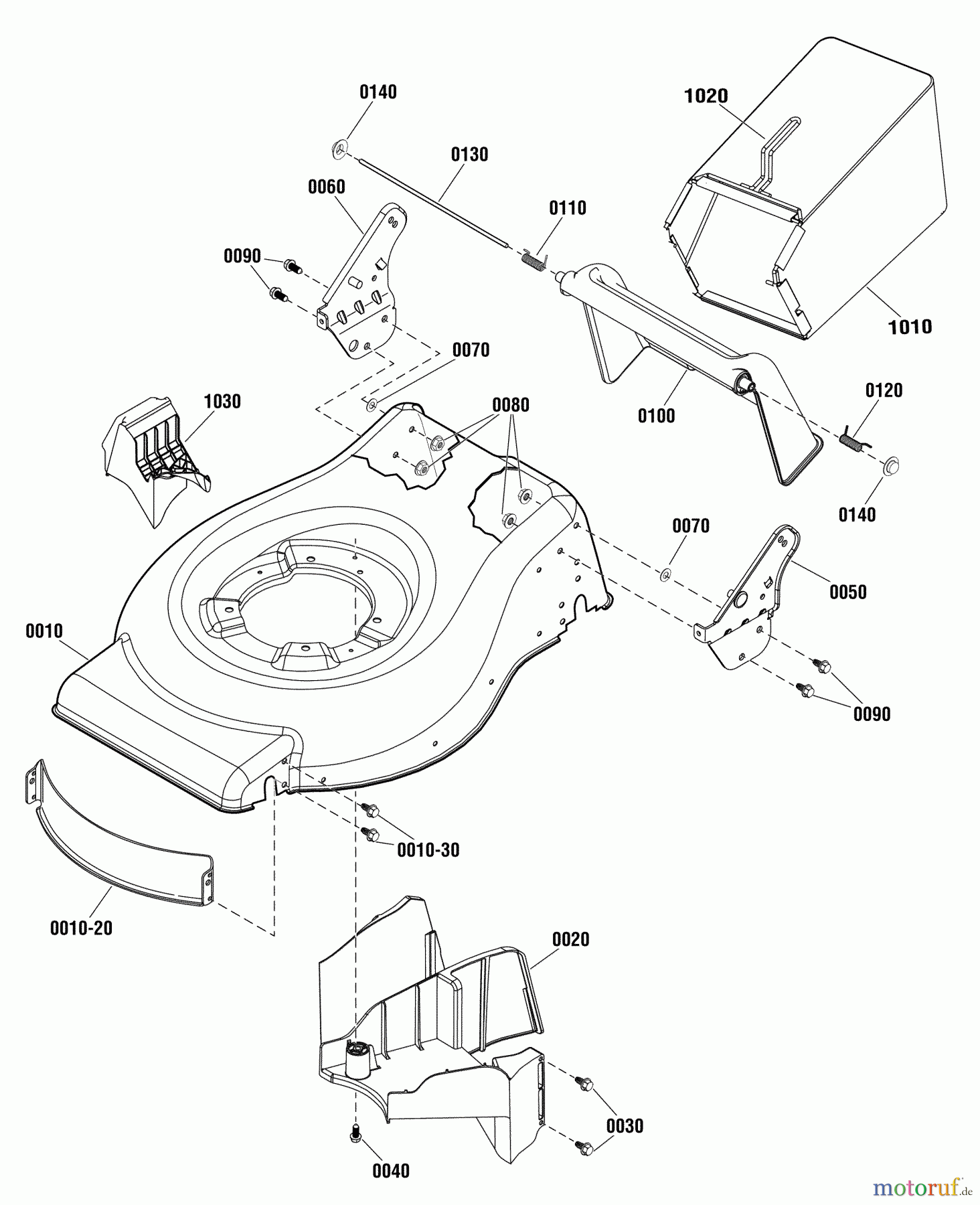 Murray Rasenmäher MXU16550E (881559) - Murray 16