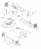 Murray MXUA19675 (881224) - 19" Walk-Behind Mower (2011) Ersatzteile Drive Group