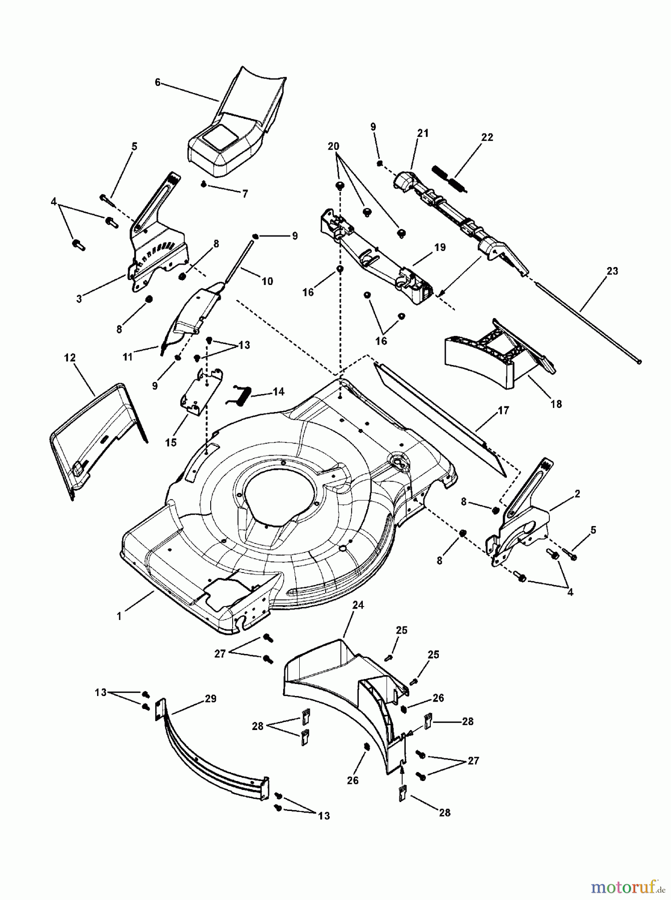 Murray Rasenmäher NJS26 (LP7800644) - John Deere 22