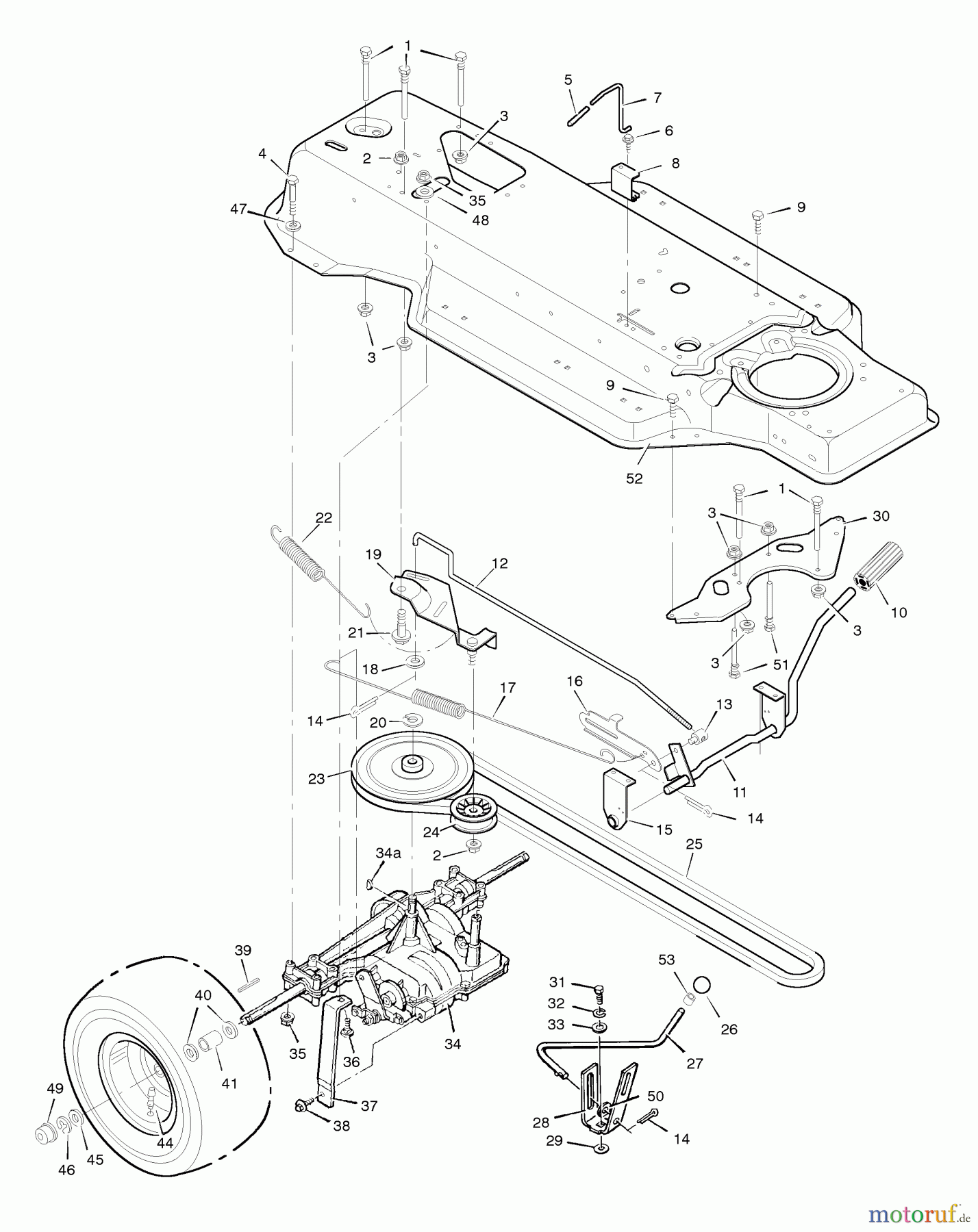 Murray Rasen- und Gartentraktoren 38713x71A - B&S/Murray 38