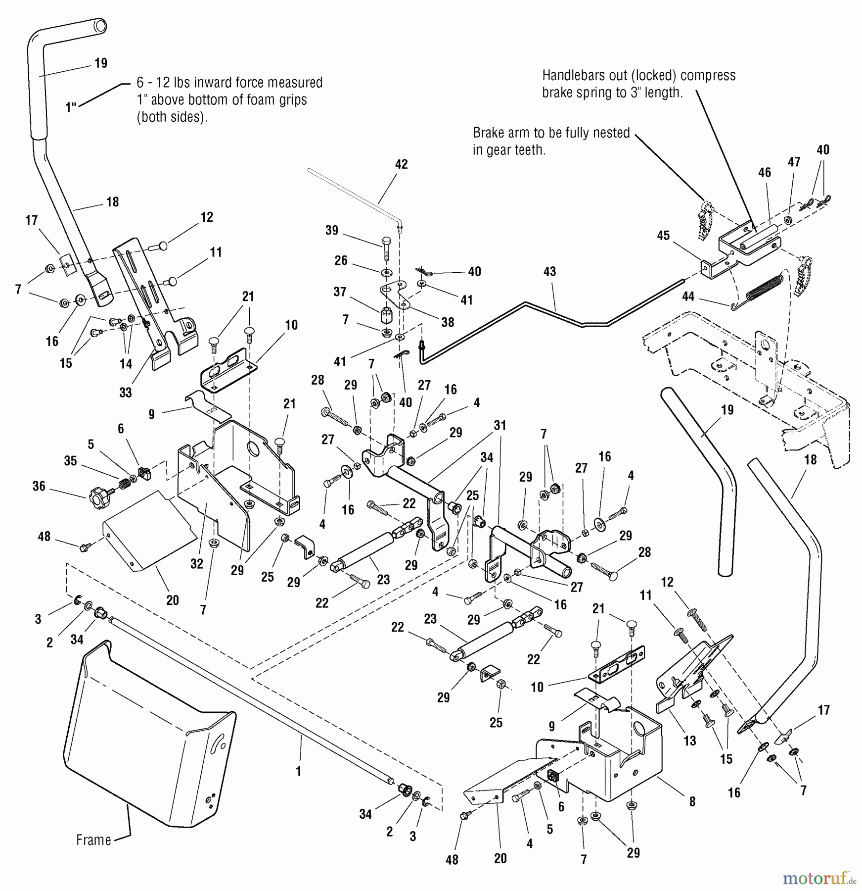 Murray Nullwendekreismäher, Zero-Turn 107.277720 (2690428) - Craftsman ZT 7000, 20HP Kohler w/44