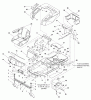 Murray 107.277900 (2690641) - Craftsman ZTS7500, 24HP B&S w/50" Mower Deck (2007) (Sears) Ersatzteile Frame, Body & Seat Group (987484)