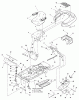 Murray 107.277680 (2690514) - Craftsman ZTS7500, 19HP B&S w/42" Mower Deck (2005) (Sears) Ersatzteile Frame, Body & Seat Group (987349)