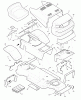 Murray 38713x71A - B&S/ 38" Lawn Tractor (1999) (Quality Stores) Ersatzteile Chassis & Hood