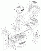 Murray 107.277700 (2277700) - Craftsman ZT 7000, 18HP Hydro w/50" Mower Deck (2004) Ersatzteile Frame, Body & Seat Group (986460)