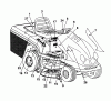 Wolf-Garten Trac OHV 6 6200000 Serie C (2004) Ersatzteile Beschilderung