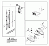 Poulan / Weed Eater 25HHT (HHT25) - Poulan Pro Hedge Trimmer Ersatzteile Handle & Blade Assembly