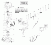 Poulan / Weed Eater GHT220LE (Type 2) - Weed Eater Hedge Trimmer Ersatzteile Engine Assembly Type 2