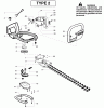 Poulan / Weed Eater GHT225LE (Type 2) - Weed Eater Hedge Trimmer Ersatzteile Cutting Equipment Type 2