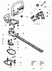 Poulan / Weed Eater PP22 - Poulan Pro Hedge Trimmer Ersatzteile Handle & Blade Assembly