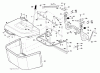 Poulan / Weed Eater 12597RB (96061034100) - Poulan Pro Lawn Tractor (2011-12) Ersatzteile BAGGER