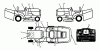 Poulan / Weed Eater 12597RB (96061034100) - Poulan Pro Lawn Tractor (2011-12) Ersatzteile DECALS