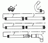 Poulan / Weed Eater 1925 - Weed Eater Blower Ersatzteile GUTTER ATTACHMENT KIT