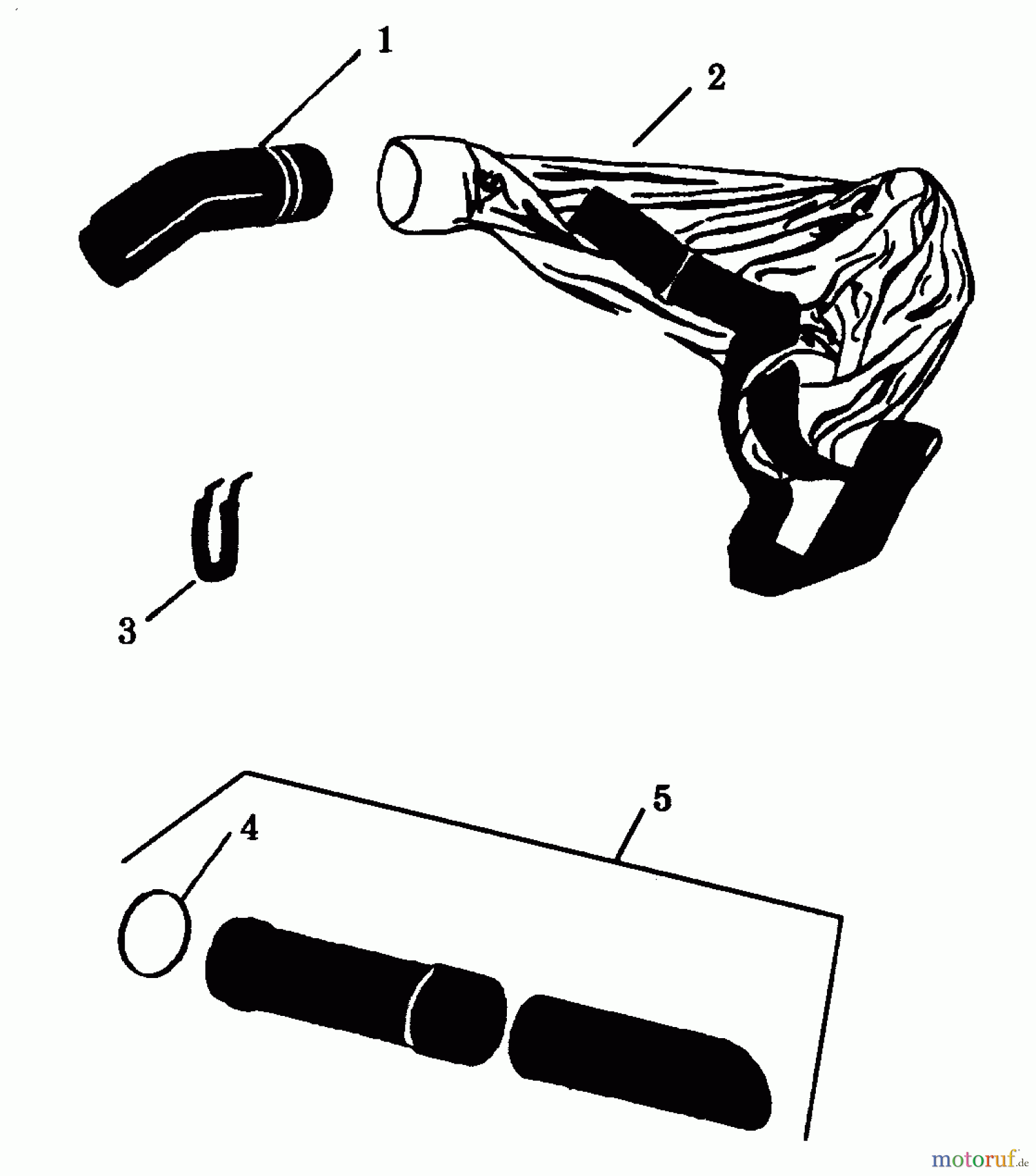 Poulan / Weed Eater Bläser / Sauger / Häcksler / Mulchgeräte 1960 - Weed Eater Blower VAC ATTACHMENT KIT