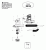 Poulan / Weed Eater 2510 - Weed Eater Electric Blower Ersatzteile Blower Assembly