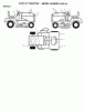 Poulan / Weed Eater 418044 - Poulan Lawn Tractor (2006-01) Ersatzteile DECALS