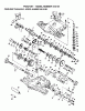 Poulan / Weed Eater 418054 - Poulan Lawn Tractor (2006-03) Ersatzteile TRANSMISSION