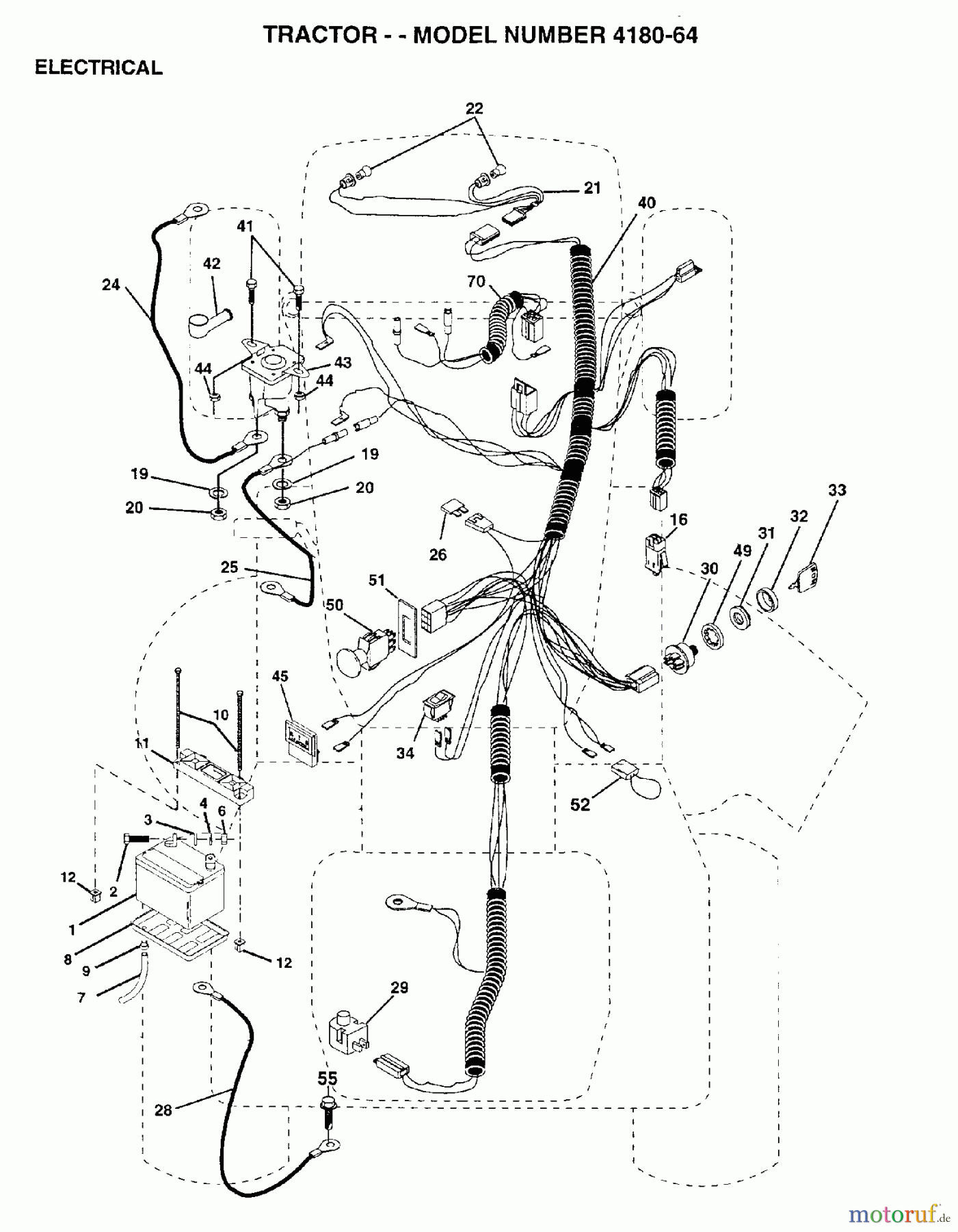 Poulan / Weed Eater Rasen und Gartentraktoren 418064 - Poulan Lawn Tractor (2006-06) ELECTRICAL