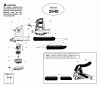 Poulan / Weed Eater 2540 - Weed Eater Electric Blower Ersatzteile Electric Blower/Blower Assembly