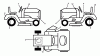 Poulan / Weed Eater PB14538LT (96012012400) - Poulan Pro Lawn Tractor (2012-09) Ersatzteile DECALS