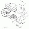 Poulan / Weed Eater PB175A42LT (96048003700) - Poulan Pro Lawn Tractor (2012-02) Ersatzteile SEAT