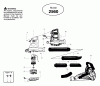Poulan / Weed Eater 2560 - Weed Eater Electric Blower Ersatzteile Electric Blower/Blower Assembly