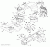 Poulan / Weed Eater PB18VA46 (96042015400) - Poulan Pro Lawn Tractor (2013-09) Ersatzteile CHASSIS ENCLOSURES