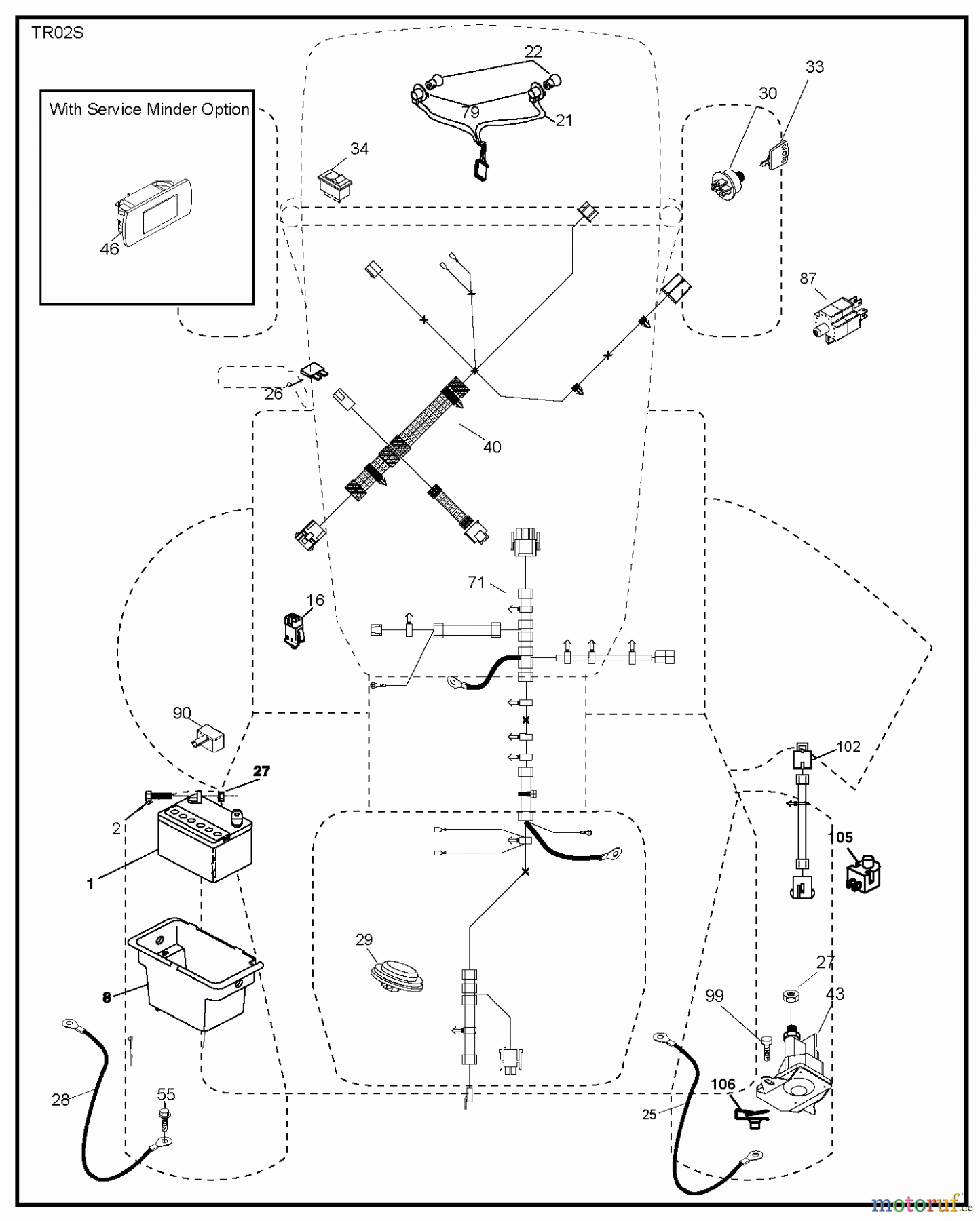 Poulan / Weed Eater Rasen und Gartentraktoren PB18VA46 (96042015400) - Poulan Pro Lawn Tractor (2013-09) ELECTRICAL