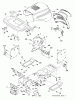 Poulan / Weed Eater PB19542LT (96012012201) - Poulan Pro Lawn Tractor (2012-08) Ersatzteile CHASSIS ENCLOSURES