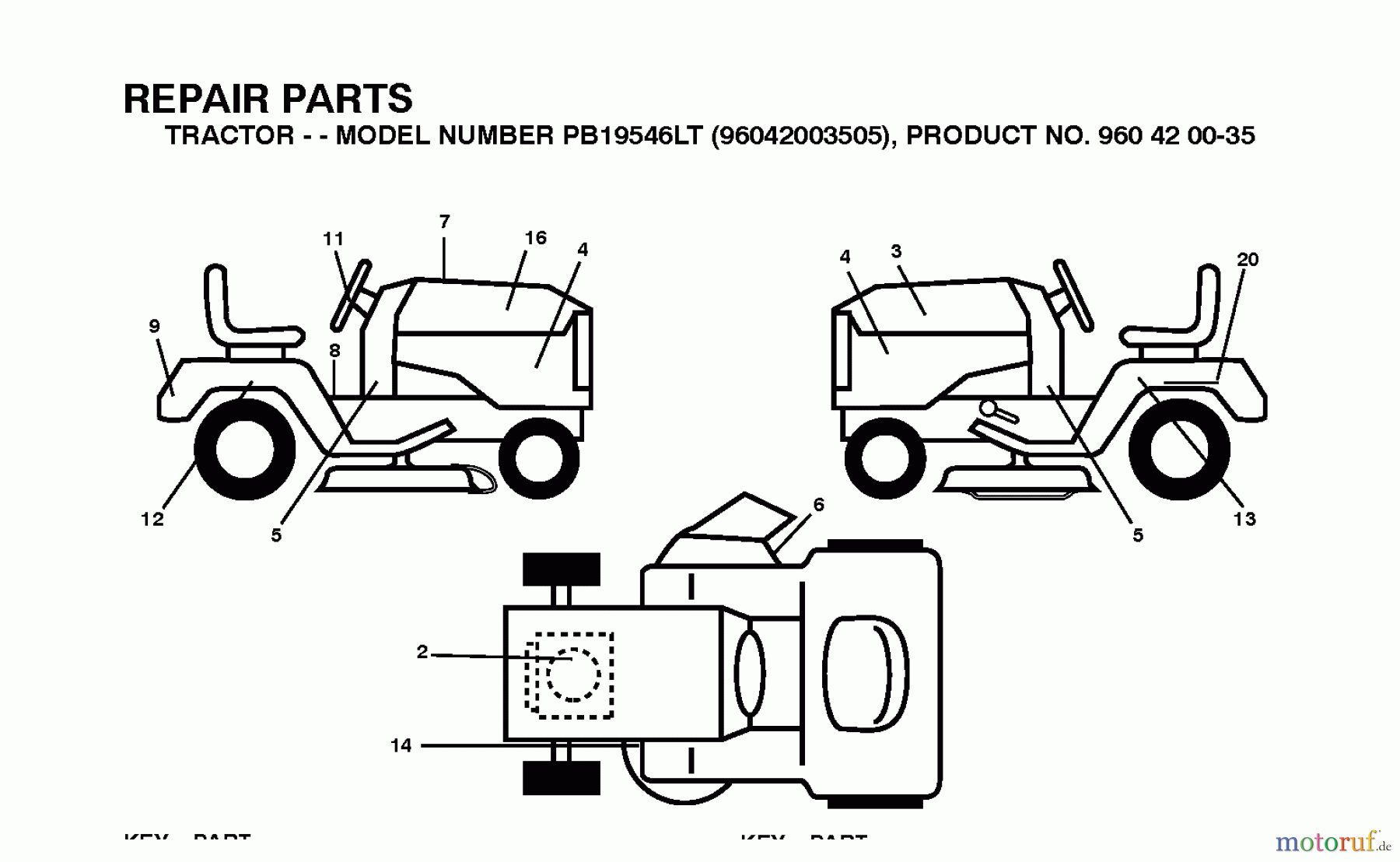 Poulan / Weed Eater Rasen und Gartentraktoren PB19546LT (96048001700) - Poulan Pro Lawn Tractor (2010-12) DECALS