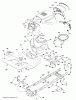 Poulan / Weed Eater PB20A42LT (96048002500) - Poulan Pro Lawn Tractor (2012-01) Ersatzteile CHASSIS ENCLOSURES