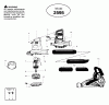 Poulan / Weed Eater 2595 - Weed Eater Electric Blower Ersatzteile Electric Blower/Blower Assembly