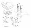 Poulan / Weed Eater PB20A42LT (96048002500) - Poulan Pro Lawn Tractor (2012-01) Ersatzteile SEAT