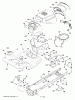 Poulan / Weed Eater PB20H42LT (96042014801) - Poulan Pro Lawn Tractor (2013-01) Ersatzteile CHASSIS ENCLOSURES