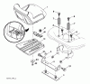 Poulan / Weed Eater PB18VA46 (96042015400) - Poulan Pro Lawn Tractor (2013-09) Ersatzteile SEAT