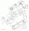 Poulan / Weed Eater PB20H42LT (96042014900) - Poulan Pro Lawn Tractor (2012-10) Ersatzteile CHASSIS ENCLOSURES