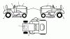 Poulan / Weed Eater PB20H42YT (96042012402) - Poulan Pro Lawn Tractor (2011-05) Ersatzteile DECALS