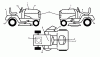 Poulan / Weed Eater PB20H42YT (96042013701) - Poulan Pro Lawn Tractor (2011-07) Ersatzteile DECALS