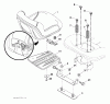Poulan / Weed Eater PB22H42YT (96048005100) - Poulan Pro Lawn Tractor (2012-11) Ersatzteile SEAT