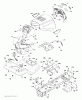 Poulan / Weed Eater PB22H46YT (96048003800) - Poulan Pro Lawn Tractor (2012-01) Ersatzteile CHASSIS / FRAME