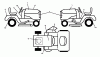 Poulan / Weed Eater PB22H46YT (96048003800) - Poulan Pro Lawn Tractor (2012-01) Ersatzteile DECALS