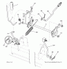 Poulan / Weed Eater PB22H46YT (96048003800) - Poulan Pro Lawn Tractor (2012-01) Ersatzteile MOWER LIFT LEVER