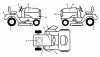 Poulan / Weed Eater PB23H48YT (96042012603) - Poulan Pro Lawn Tractor (2012-10) Ersatzteile DECALS