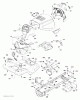 Poulan / Weed Eater PB26H54YT (96042012703) - Poulan Pro Lawn Tractor (2012-08) Ersatzteile CHASSIS ENCLOSURES