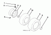 Poulan / Weed Eater PB26H54YT (96042012703) - Poulan Pro Lawn Tractor (2012-08) Ersatzteile WHEELS TIRES