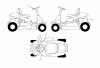 Poulan / Weed Eater PB30 (96022001201) - Poulan Pro 30" Rear-Engine Riding Mower (2011-11) Ersatzteile DECALS